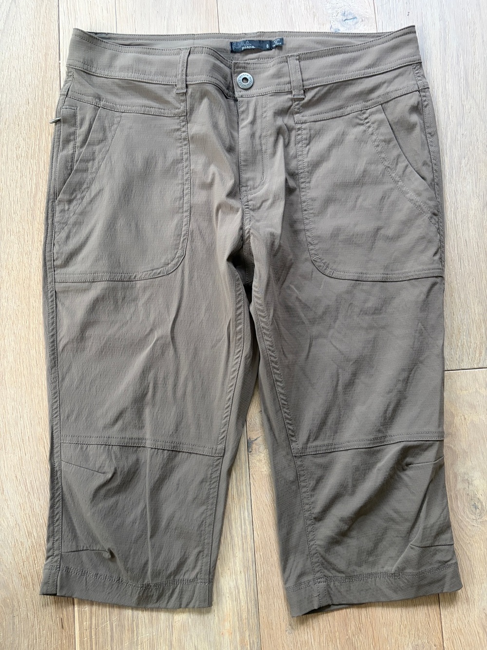 prAna Women's Revenna Knickers outdoor hiking lightweight gorpcore - size 8